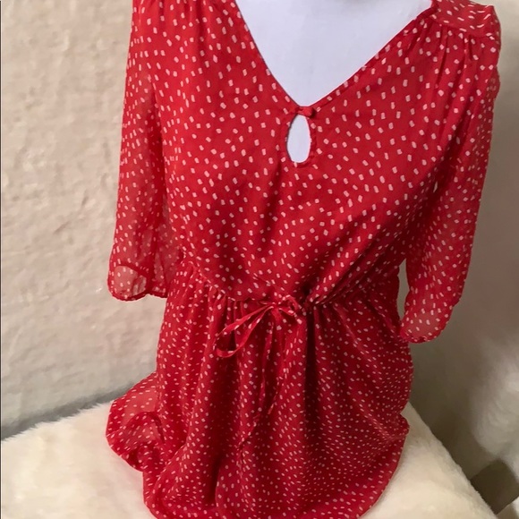 SOLD Red dress - Picture 7 of 8